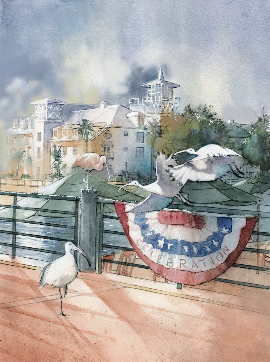 Celebration, Florida Through a Watercolor Artist's Eyes