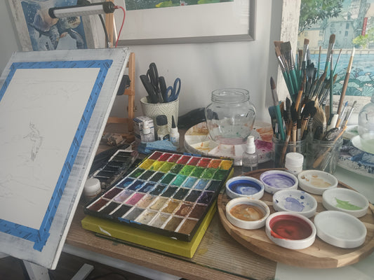 Watercolor techniques for Artists