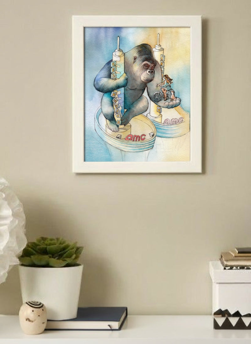 Framed artwork Celebration florida