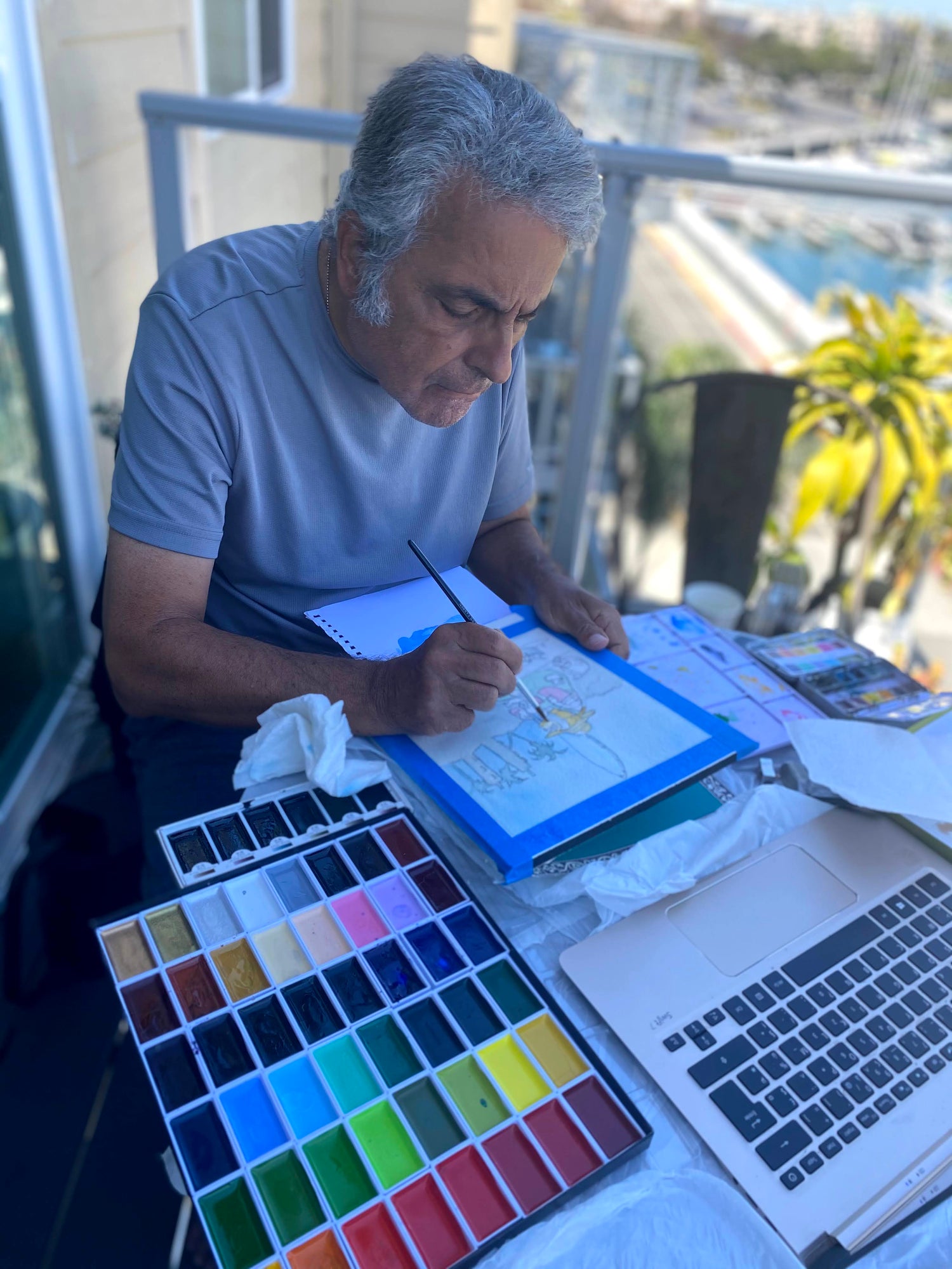 Image with text section