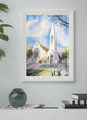 Presbyterian Church of Celebration, Florida – Original Watercolor Painting
