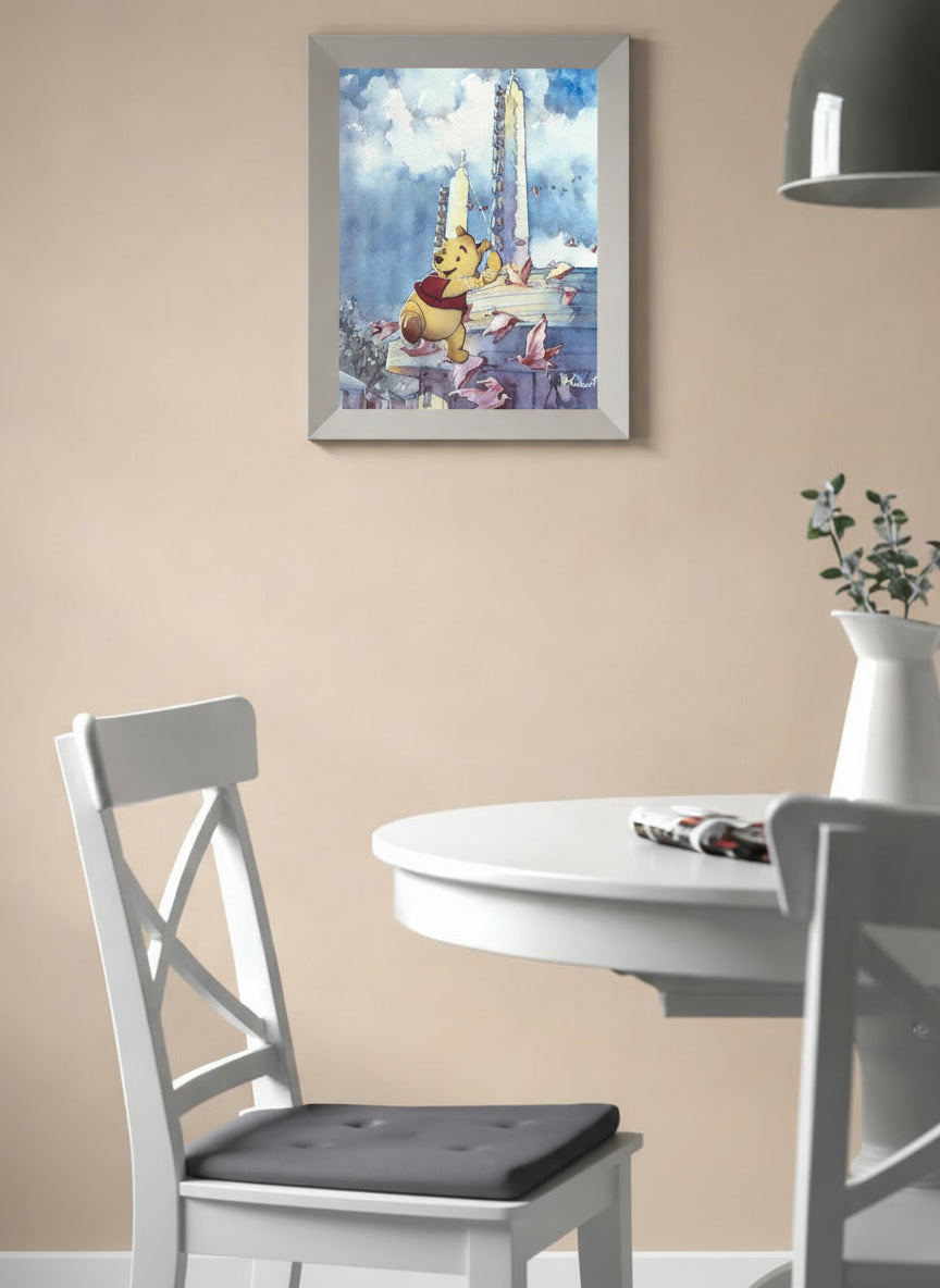 Flying Bear Over Celebration