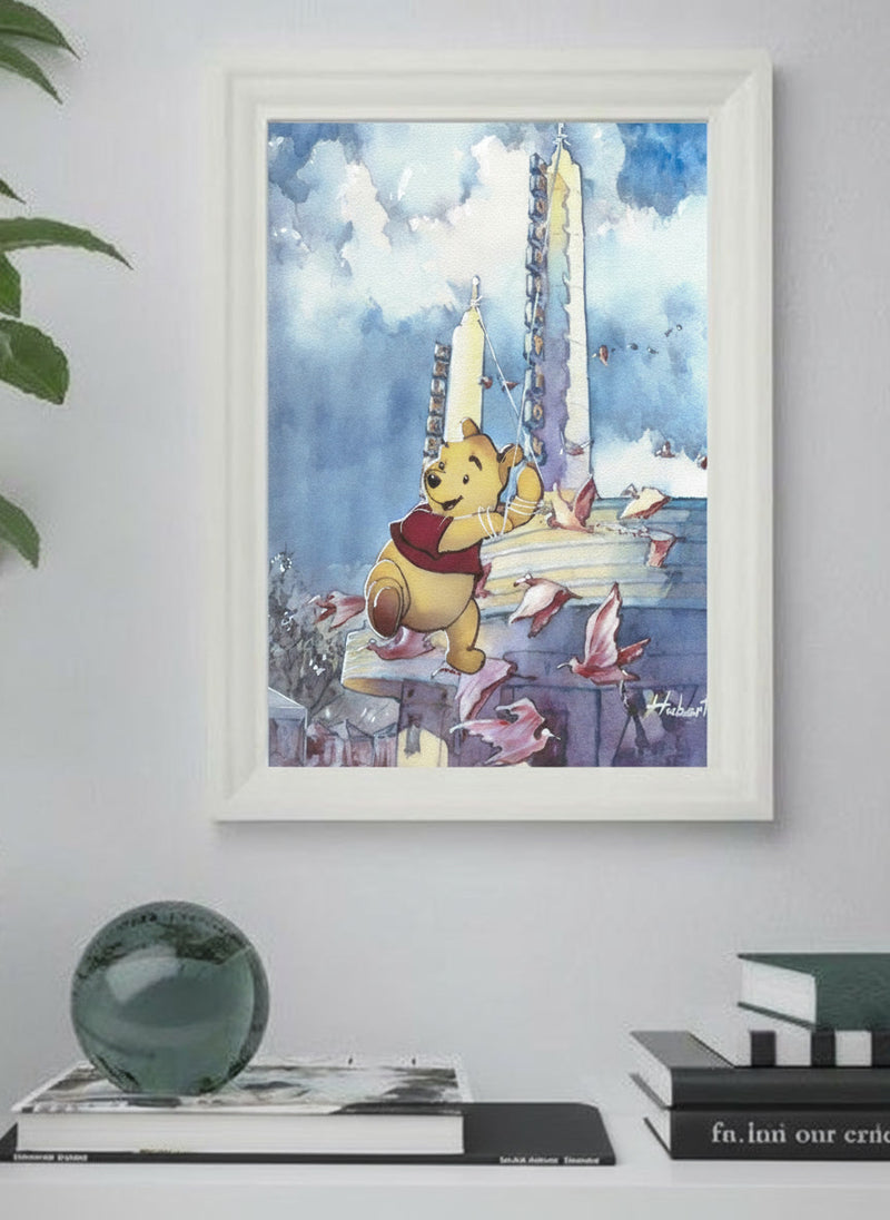 Flying Bear Over Celebration